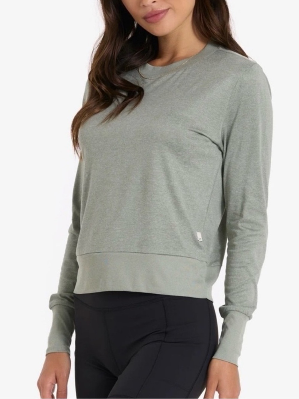 Vuori Daydream Crew Long Sleeve Tee Top Sz S